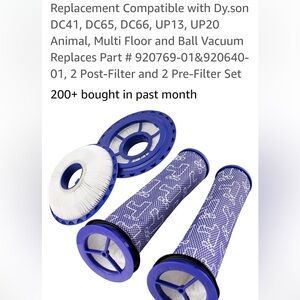 Replacement filter for Dyson vacuum